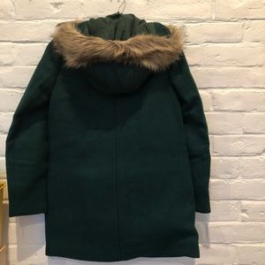J. Crew Vail Parka Academic Green Size 00
